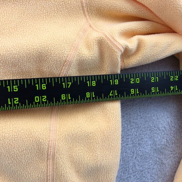 L.L. Bean Womens Jacket Medium Misses Orange Hooded Zip-Up Lightweight Casual - Picture 6 of 10